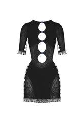 Figurbetontes Netzkleid